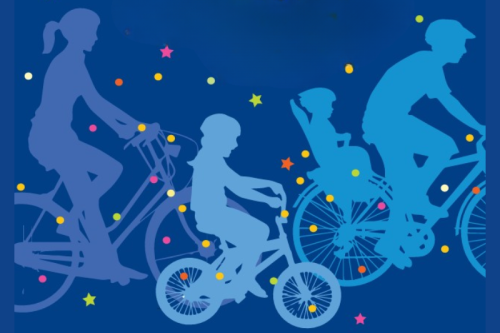 Petaluma Holiday Lighted Bike Ride 1