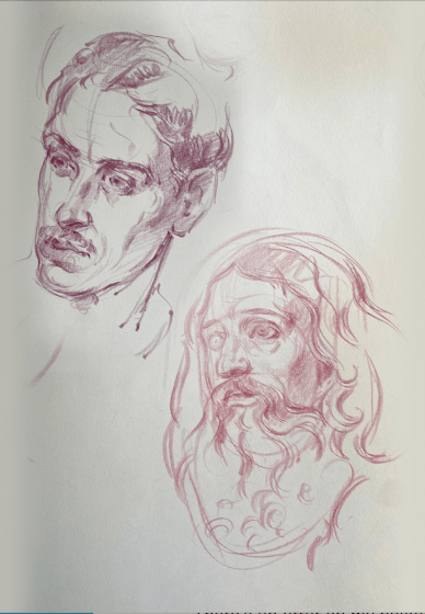 Head and Face Drawing Course 2
