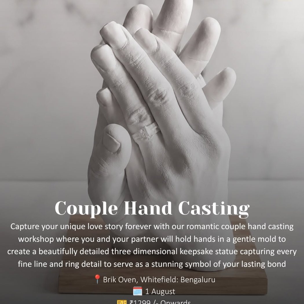 Couple Hand Casting Workshop 1