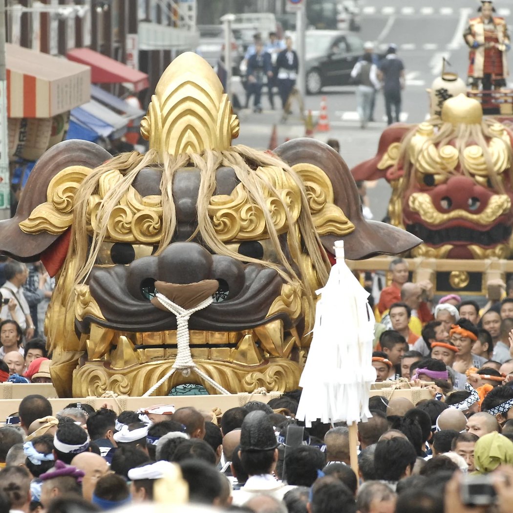 Tsukiji Lion Dance Festival 1