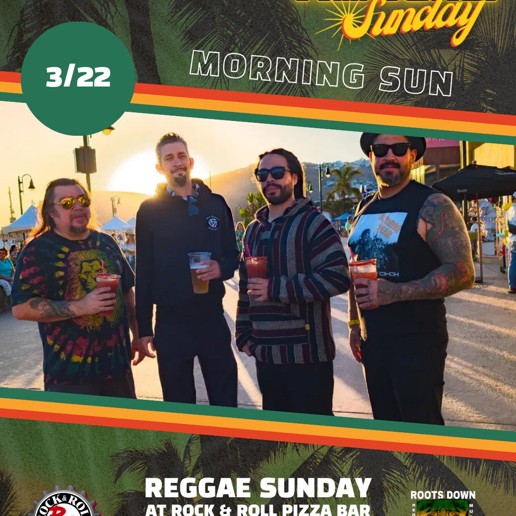 Reggae Sunday with Morning Sun