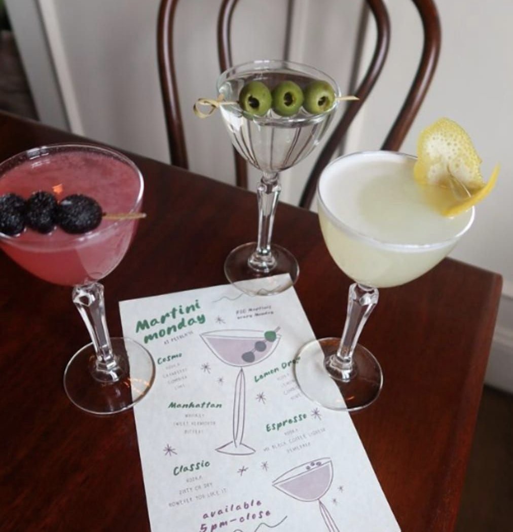$10 Martinis at Petula's 1
