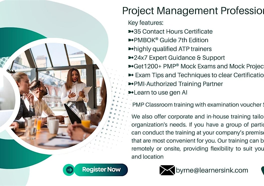 PMP Certification In-Person Training 1