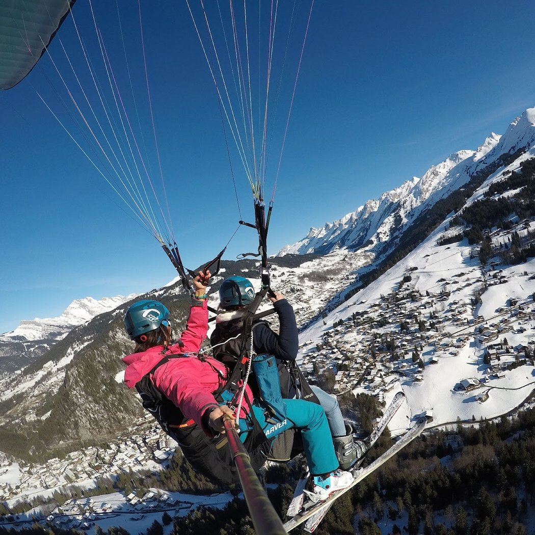 Paragliding S' En Ciel La Clusaz. 4