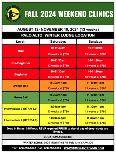 Fall 2024 Tennis Program 3