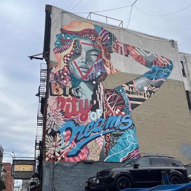Big city of dreams - Tristan Eaton graffiti 1