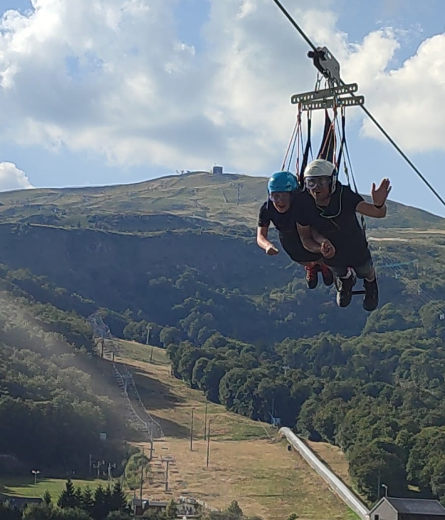 Tyrolienne Fantasticable Super-Besse 2