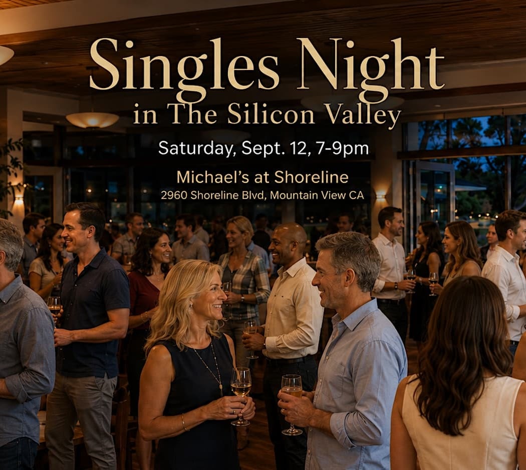 Singles Night in the Silicon Valley for 40s/50s
