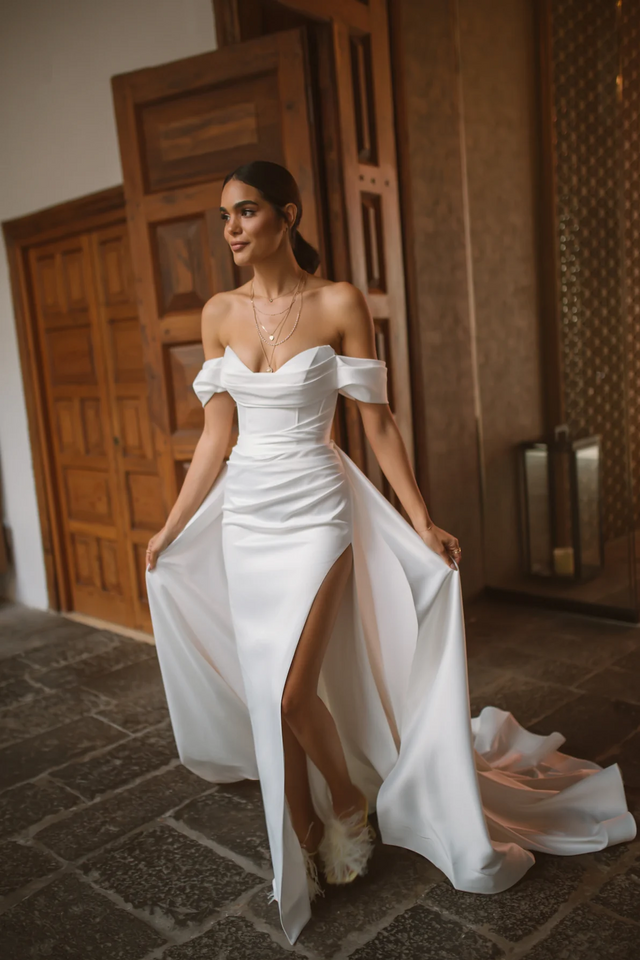 Robe de mariée Bordeaux - Boutique Les filles fidèles 2