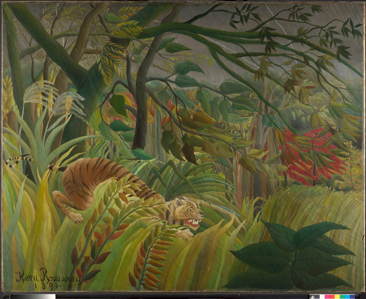 Monet et le Douanier Rousseau