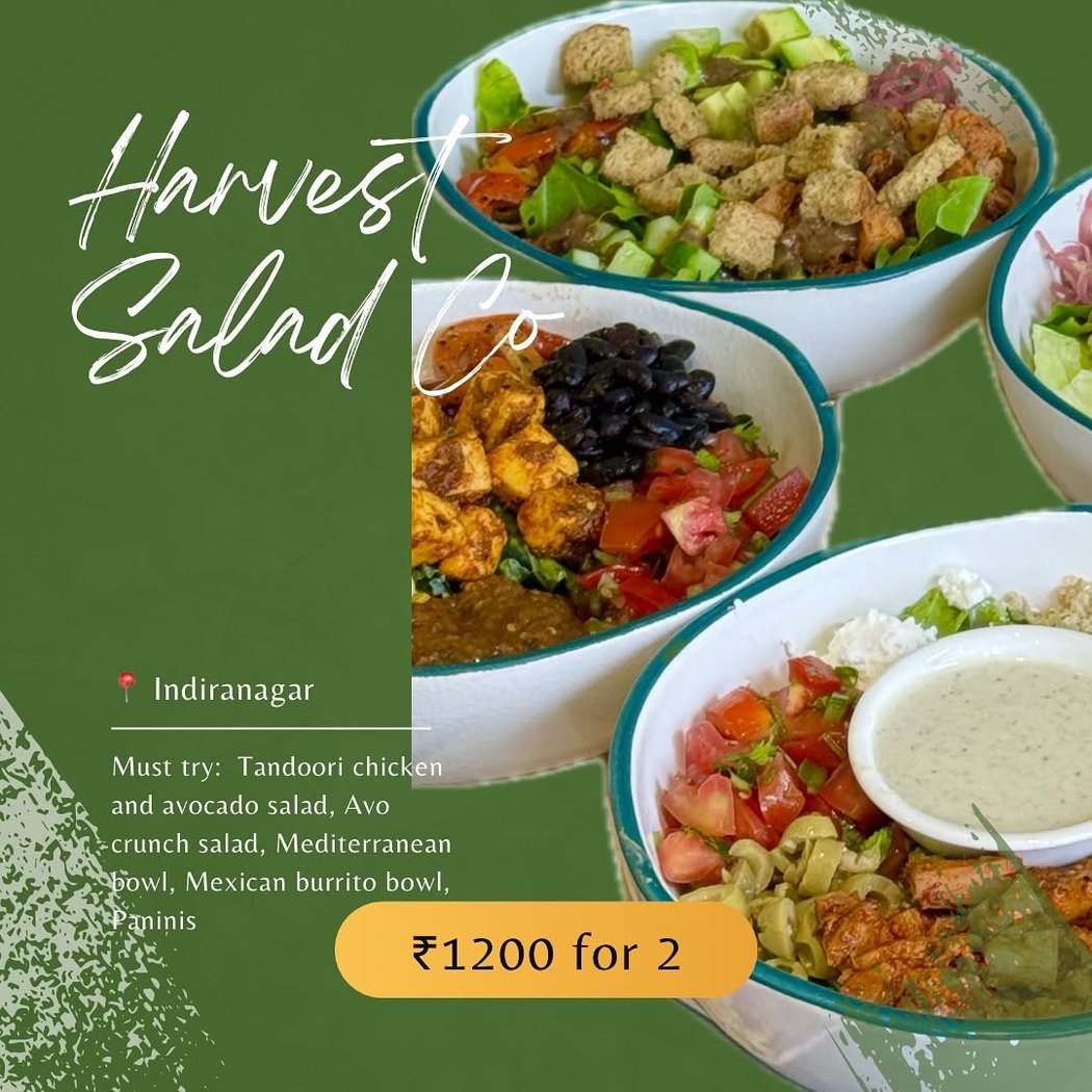 Harvest Salad Cafe | Indiranagar 2