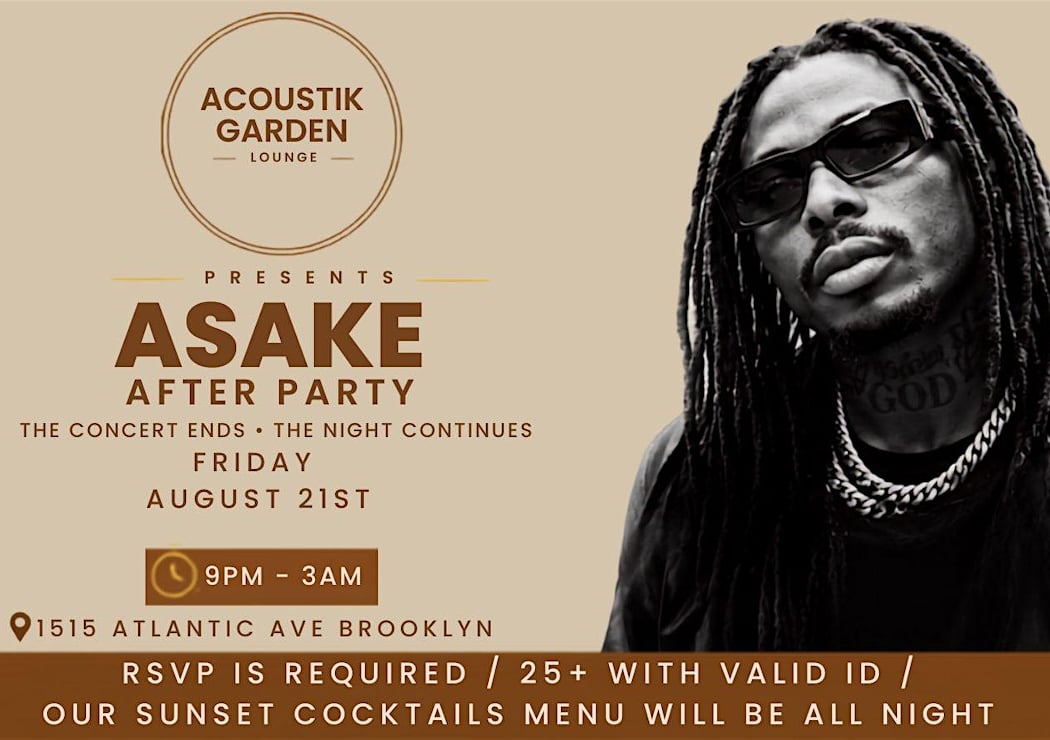 ASAKE NYC AFTER PARTY 1