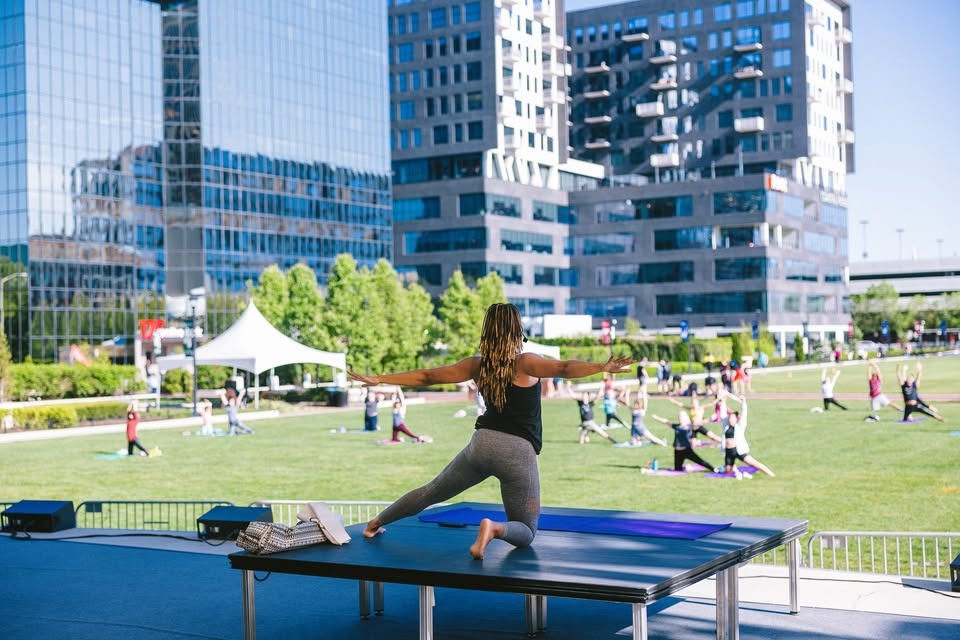 Free Fitness at the Commons: Yoga 1