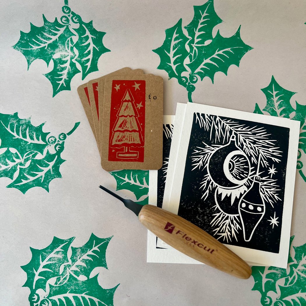 Block Printing Basics-Holiday Edition 2