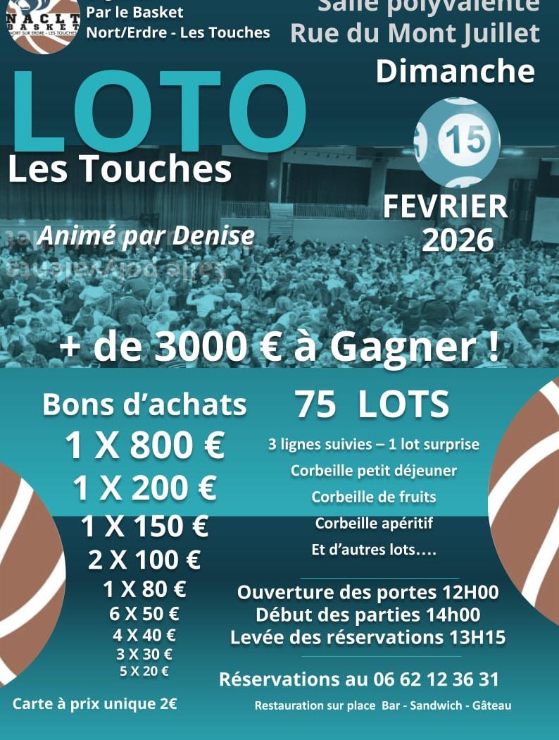 Super Loto du NACLT Basket 1