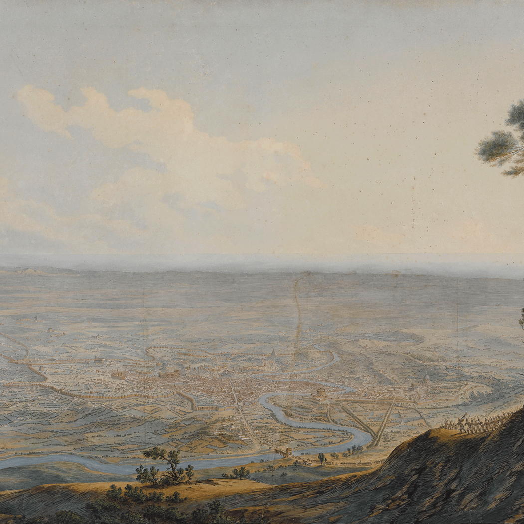 Survoler Rome en 1800