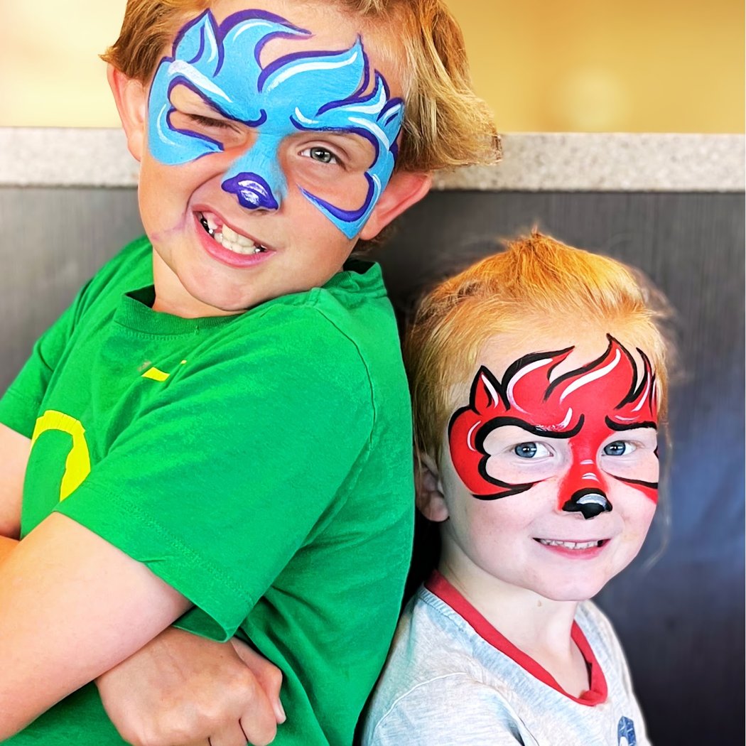 The Sparklers North Bay Face Painters 1
