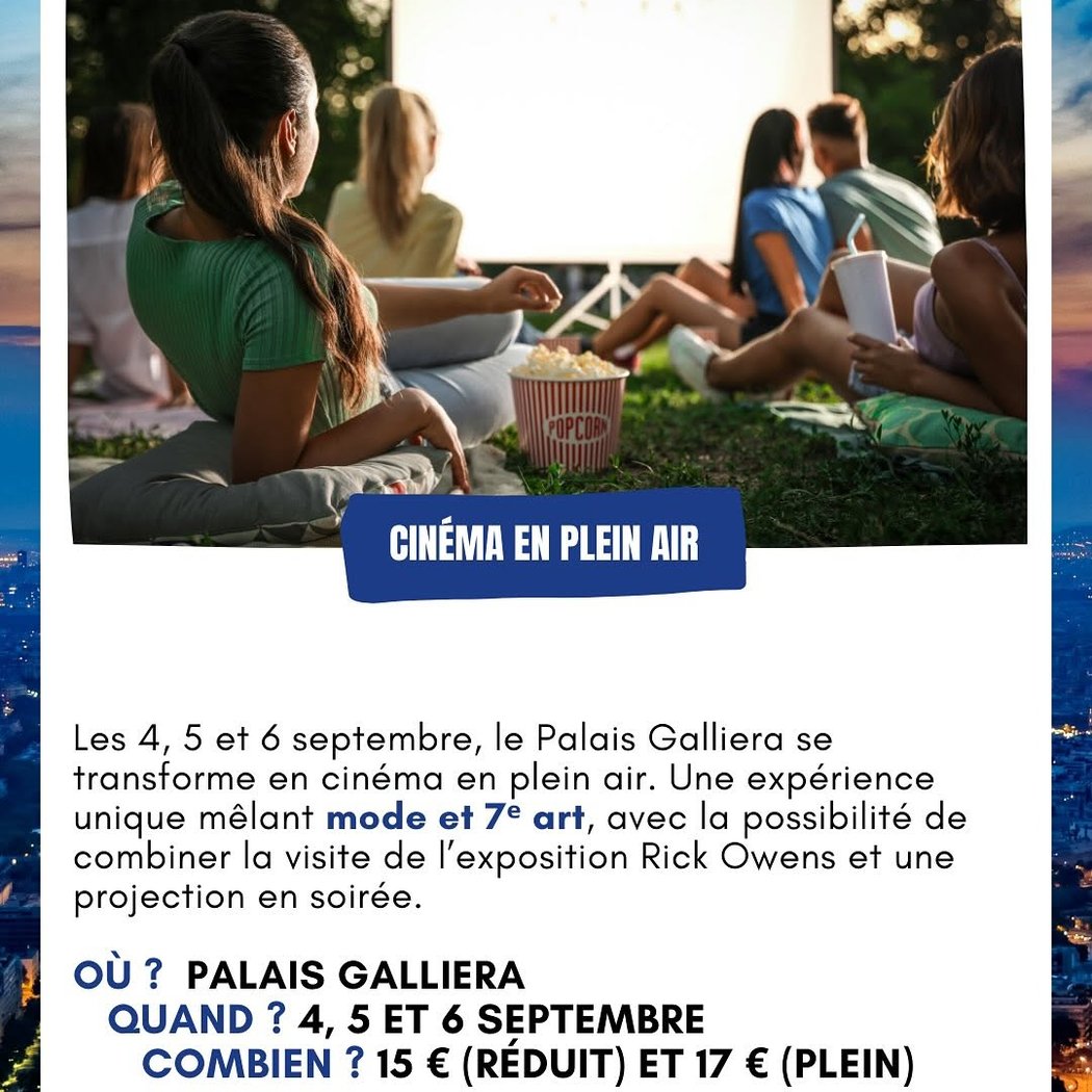 Cinéma en plein air 1