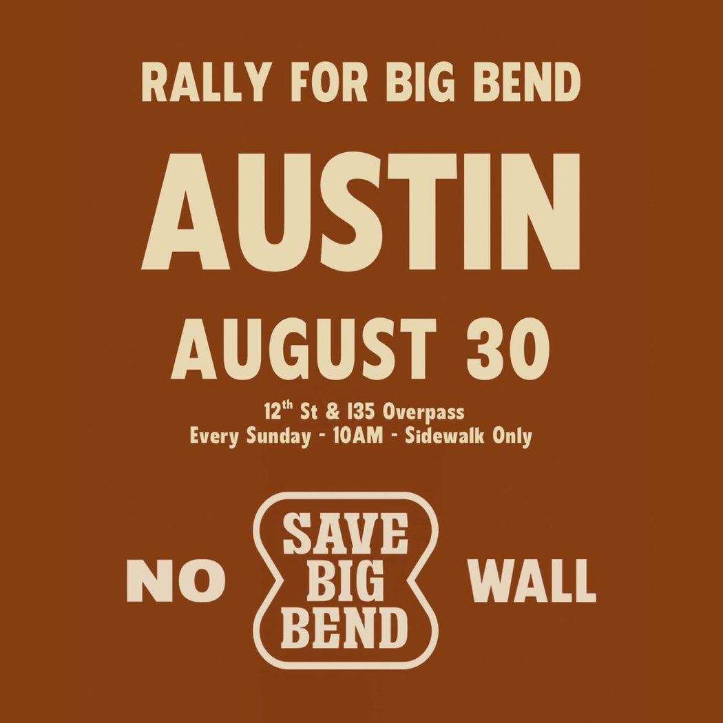 RALLY FOR BIG BEND 1
