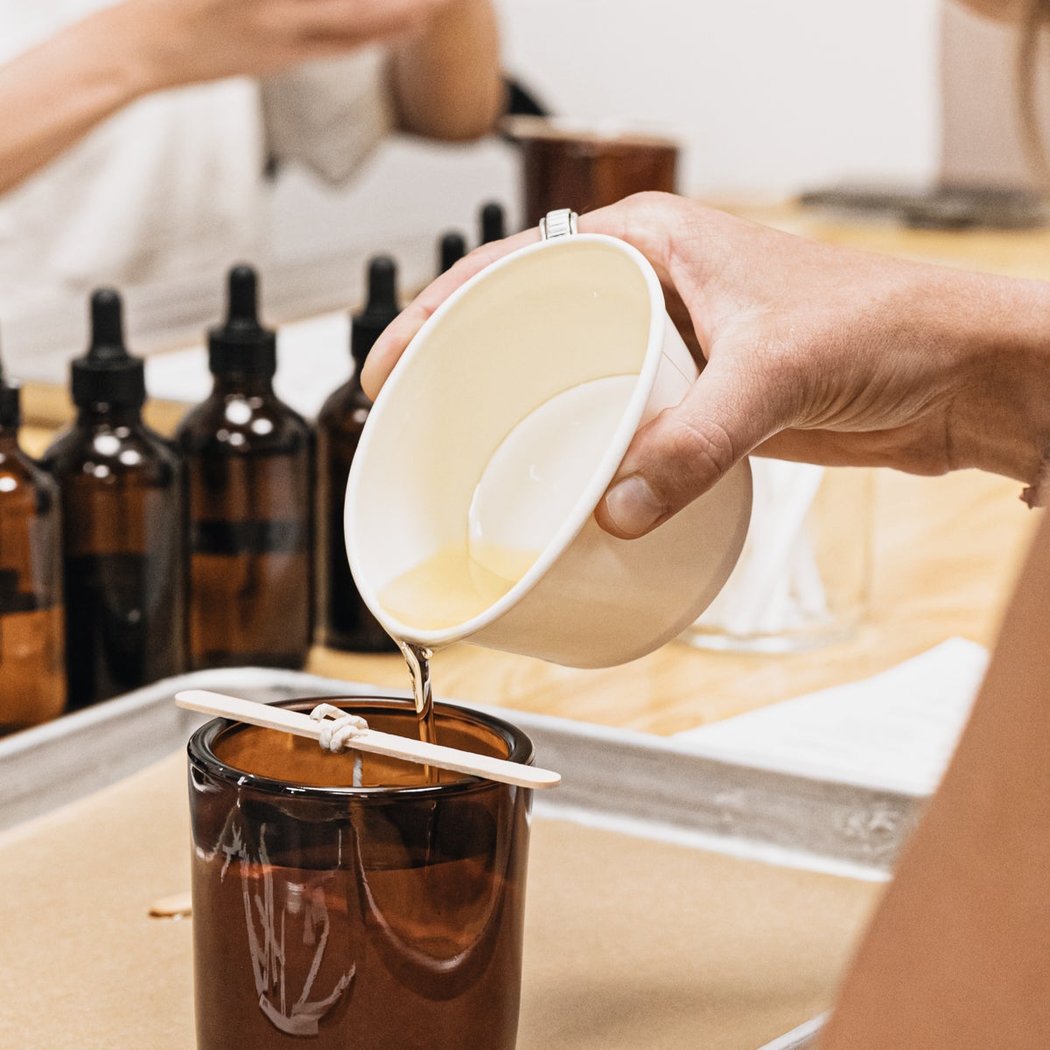 Aromatherapy Candle Making Workshop 1