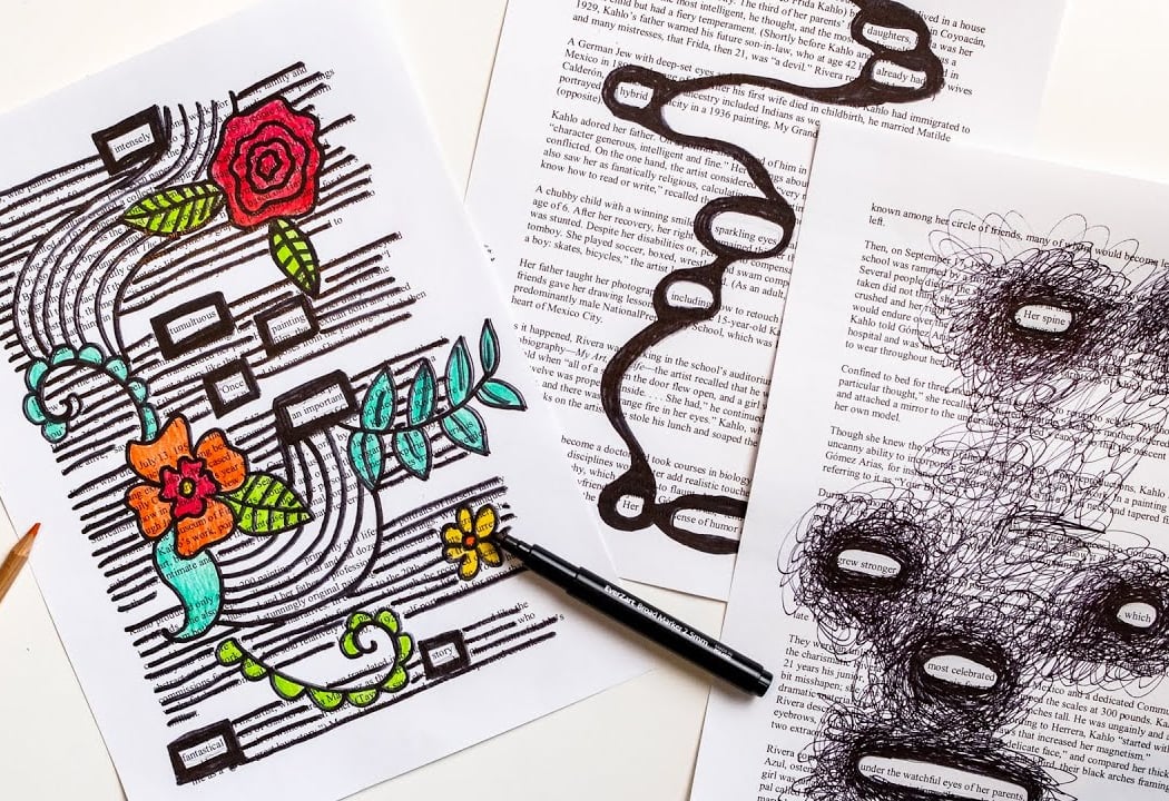 Expressive Erasures: Blackout Poetry 1