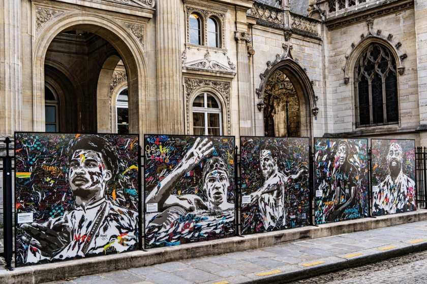 Games for all : fresque J.O 2024 & 2028 1