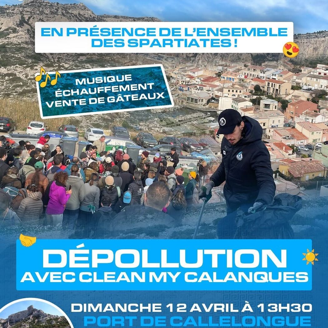 Opération de dépollution avec Clean My Calanques 1