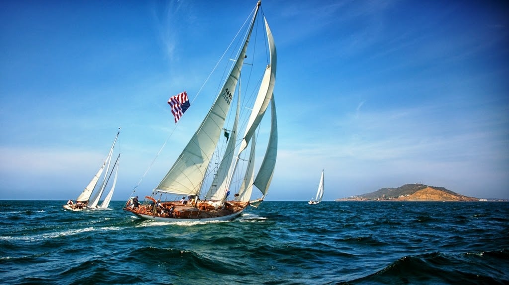 Sunset Champagne Sail 1