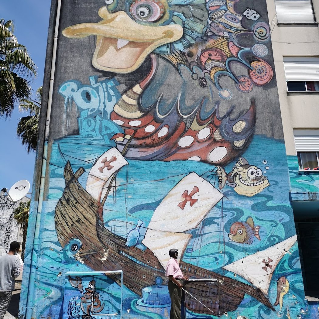 Galeria de Arte Urbana da Quinta do Mocho 2