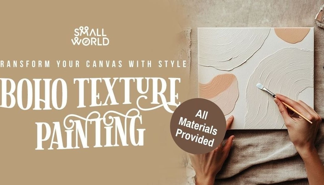 Boho texture painting 1