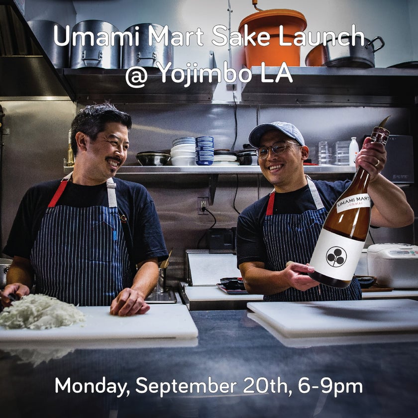 Umami Mart Sake Launch 1