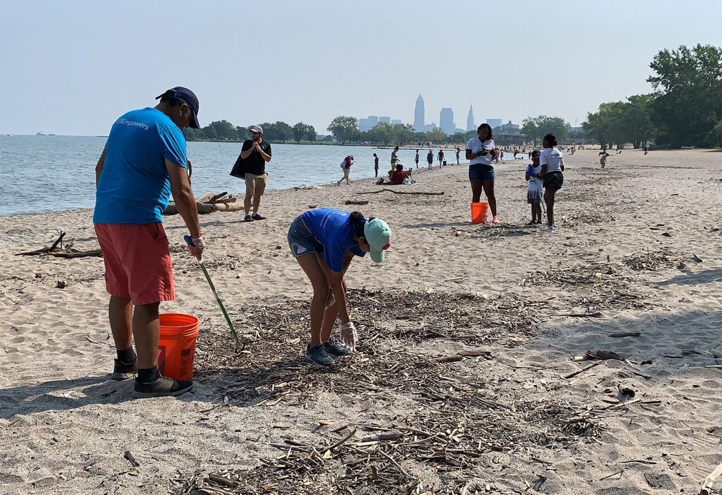 Lake Erie Summer Beach Cleanup 2