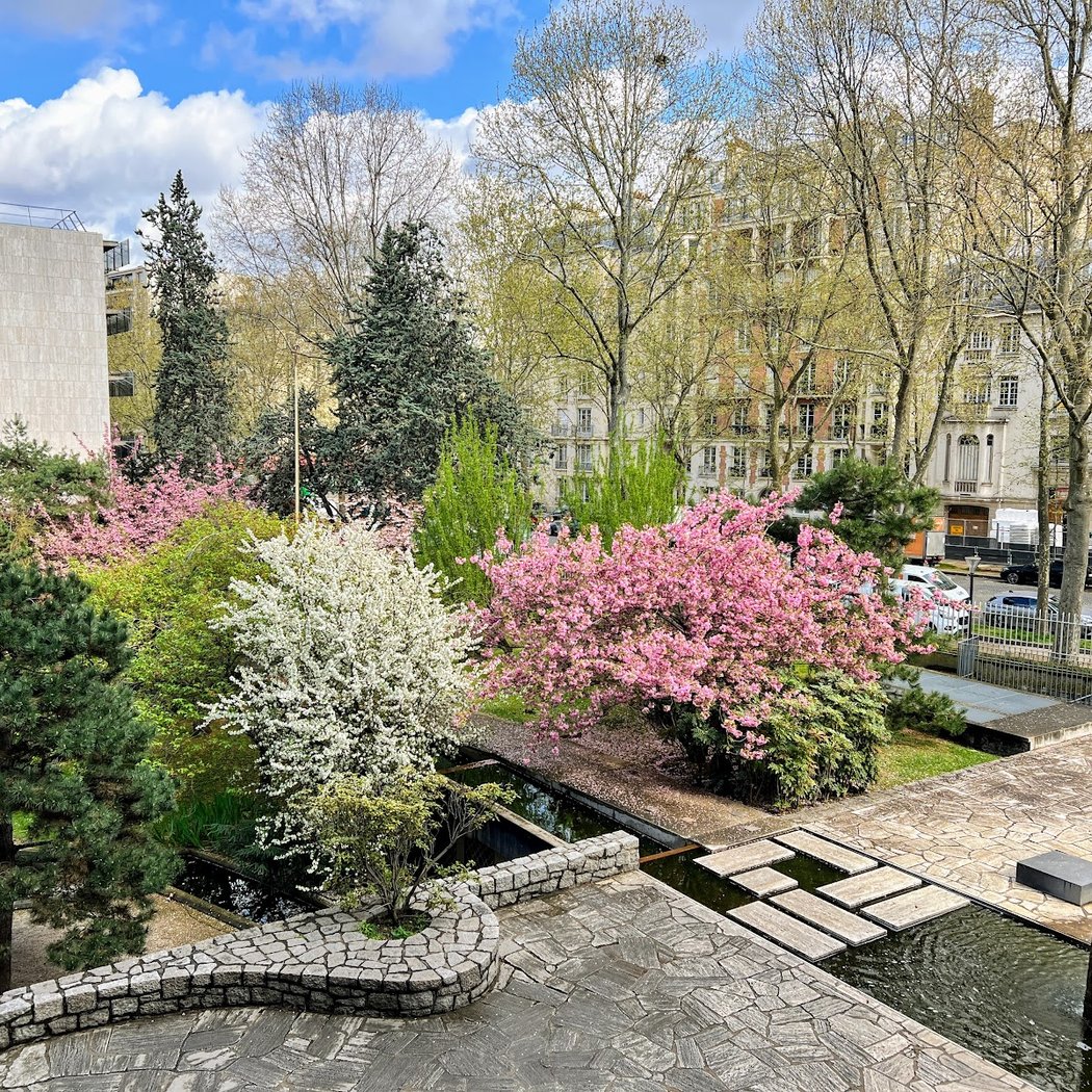The garden of Peace (or Japanese Garden) of UNESCO 1