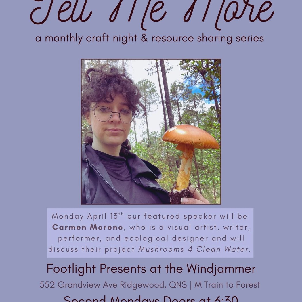 Tell Me More: A Community Craft Night & resource sharing series 1