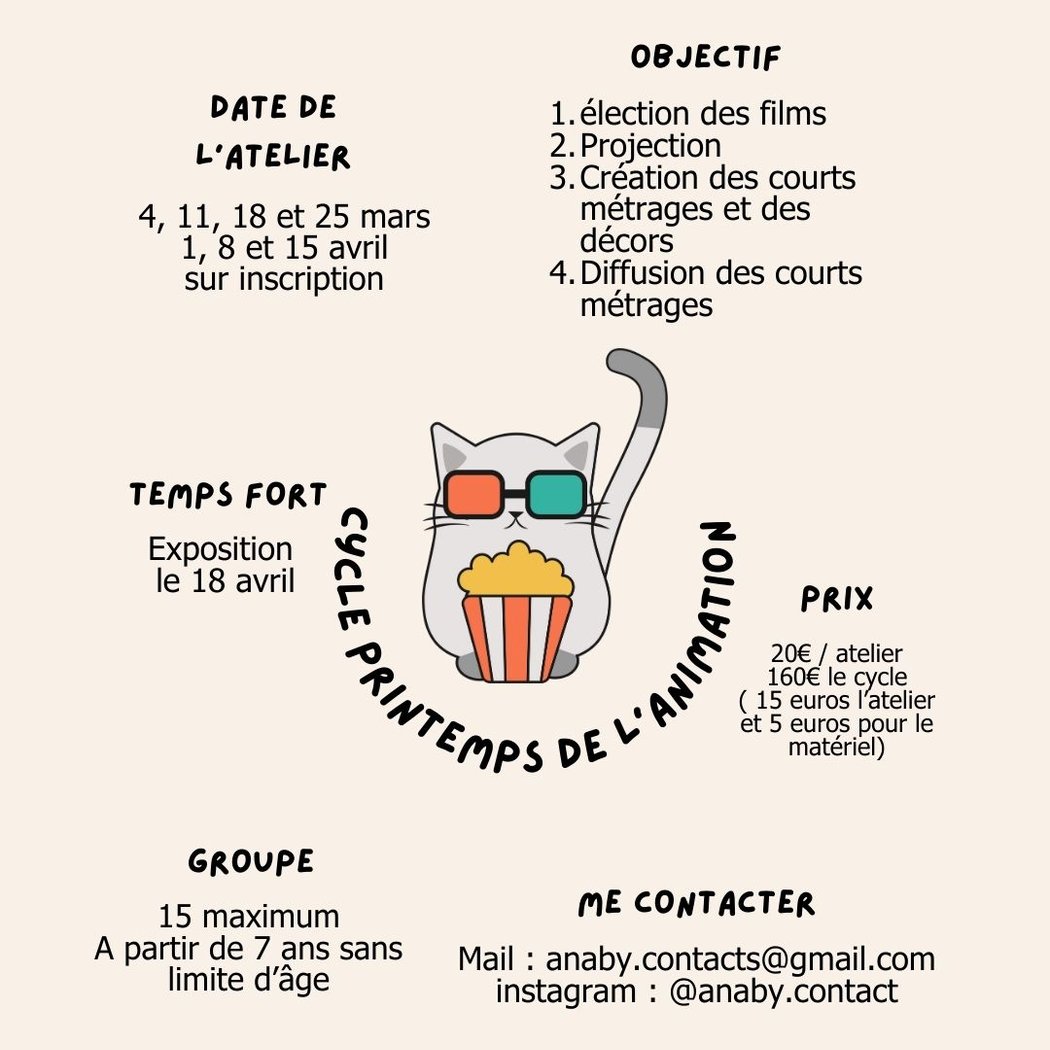 Ateliers Créatifs et Cinéma 1