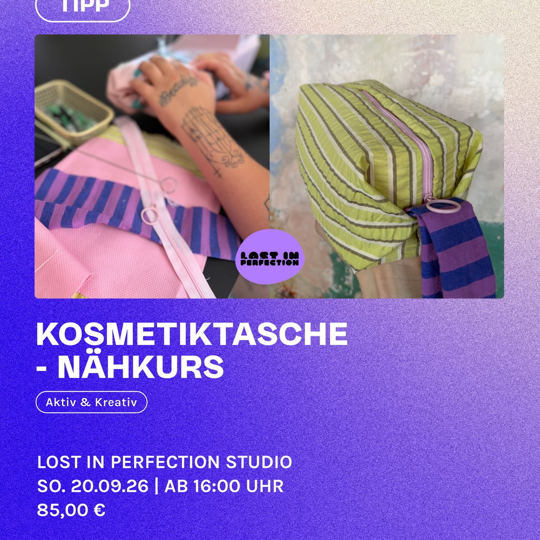 KOSMETIKTASCHE - Nähkurs