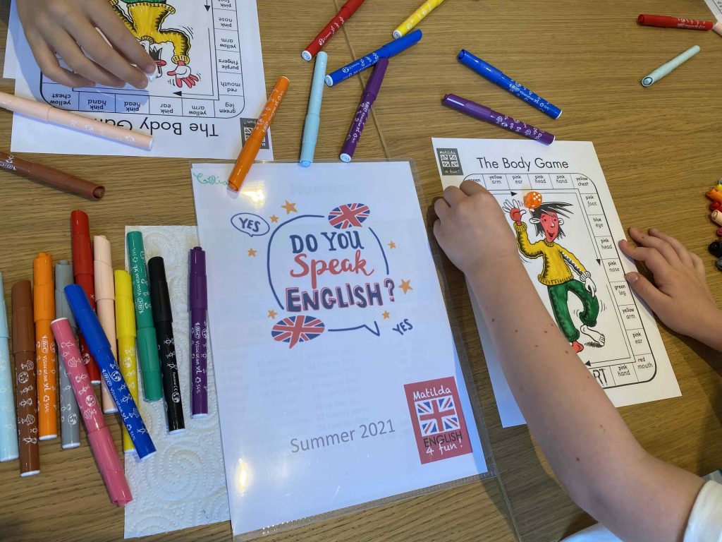 Stages d'anglais ENFANTS 2
