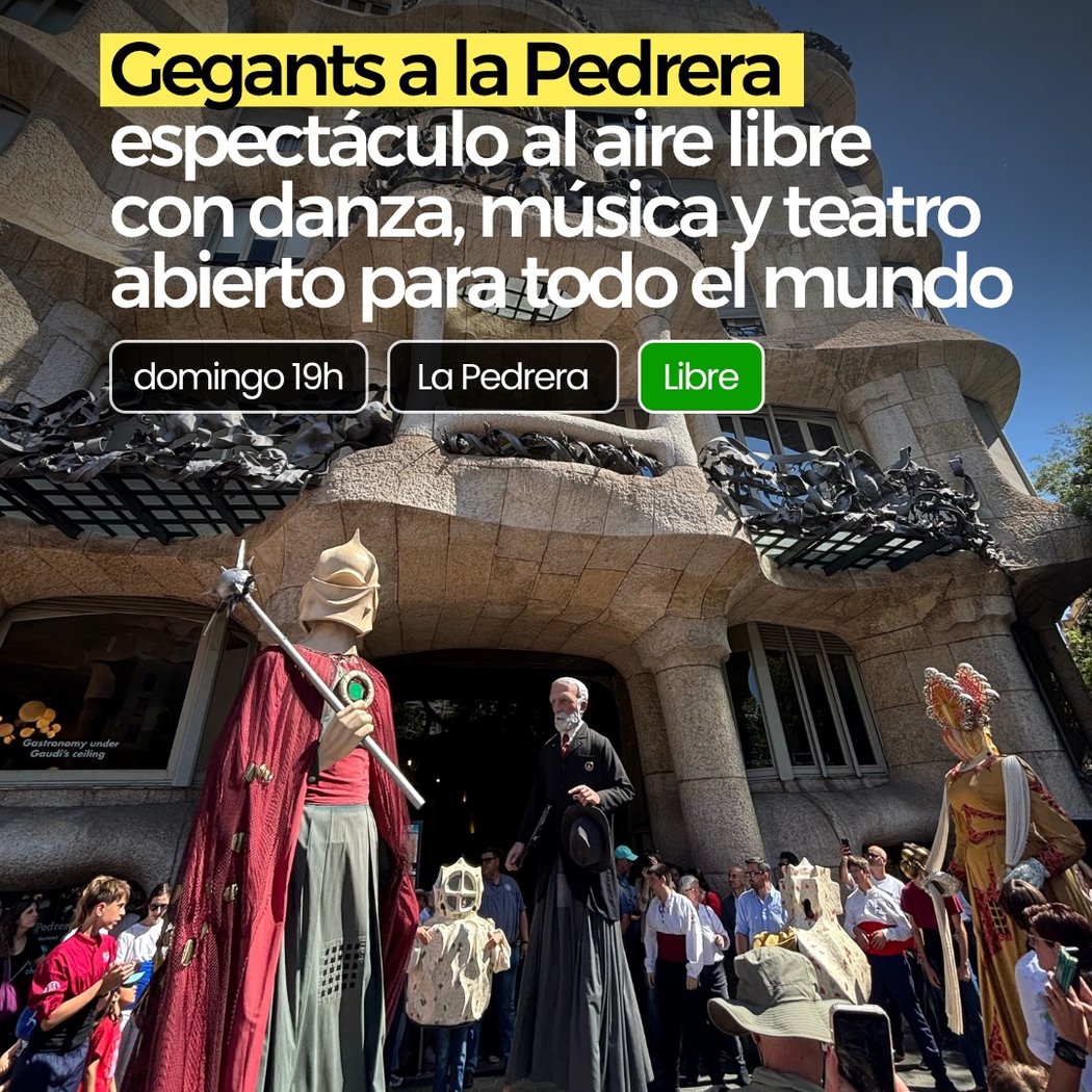 Els Gegants de La Pedrera tornen amb una gran festa 1