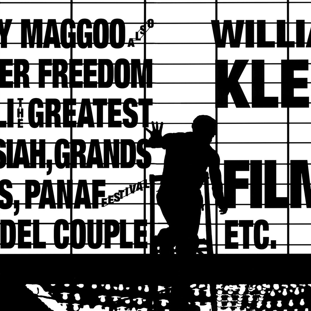 Projection de courts films de William Klein, autour de Broadway by Light et de Contacts
