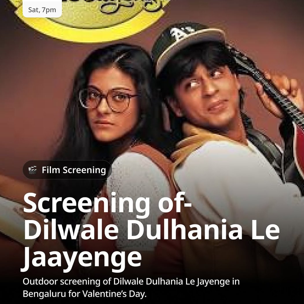 Screening of Dilwale Dulhania Le Jaayenge 1