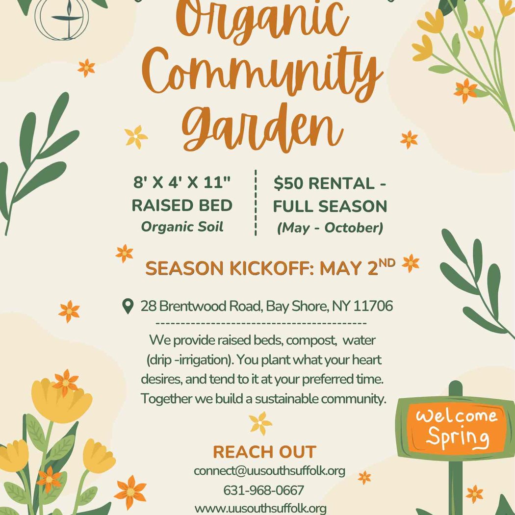 Organic Community Garden Season Kickoff 1
