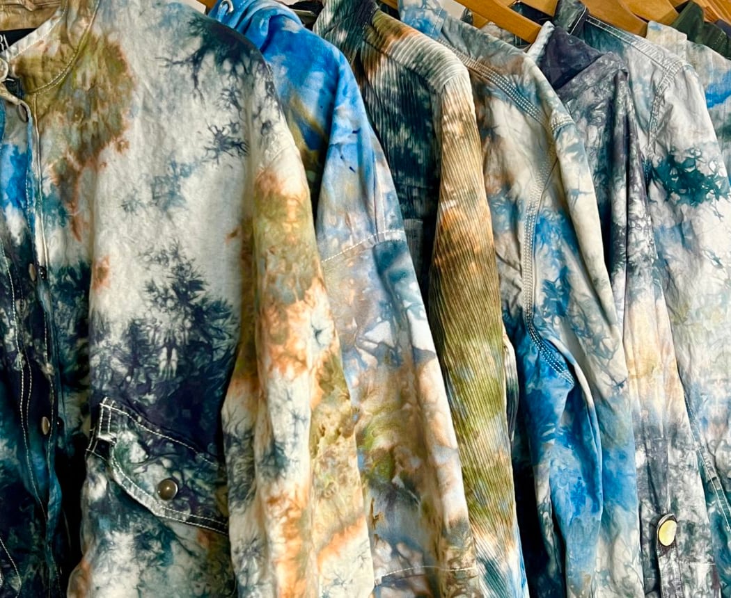 2 Week Ice Dyeing 1