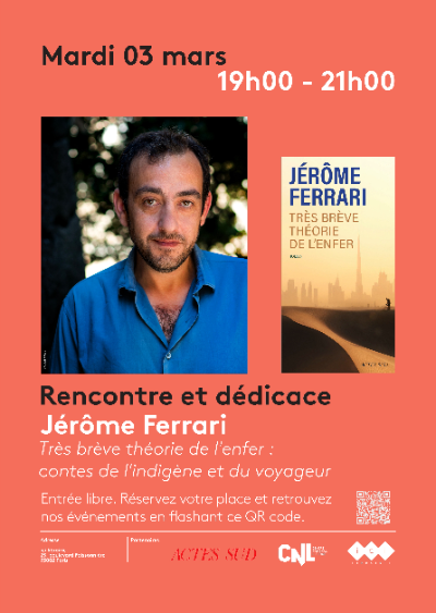 Rencontre et dédicace avec Jérôme Ferrari 1