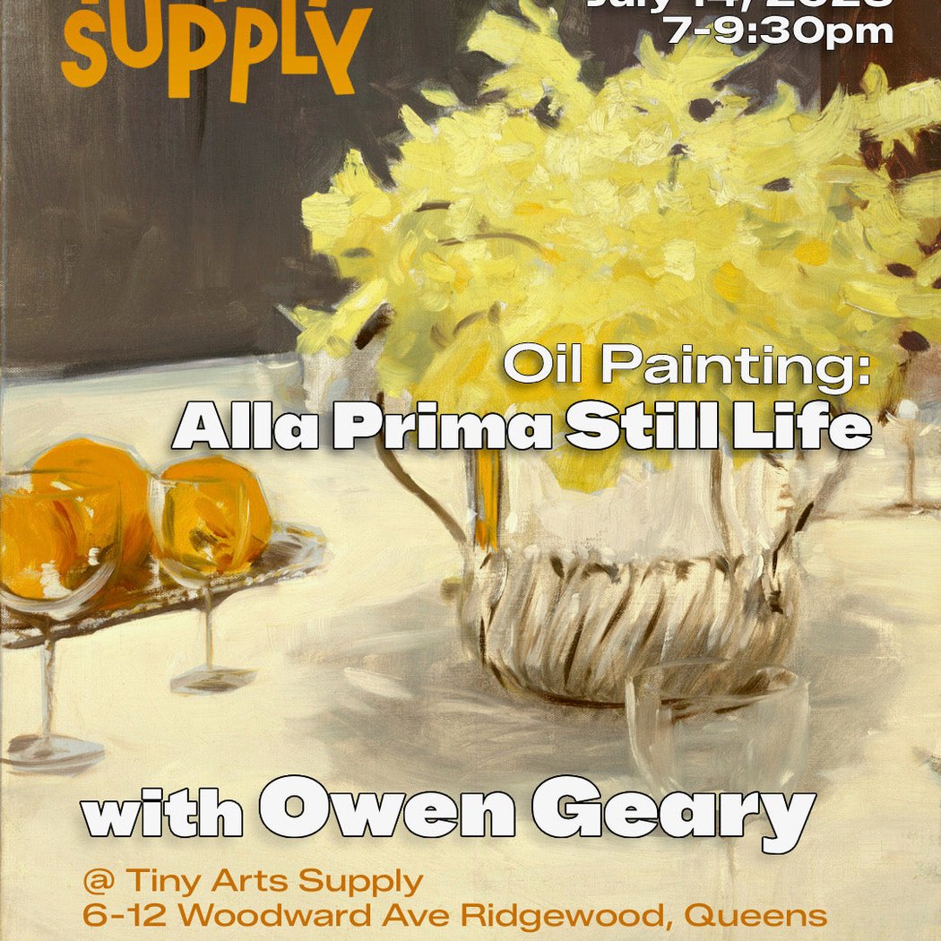 Alla Prima Oil Painting Class with Owen 1