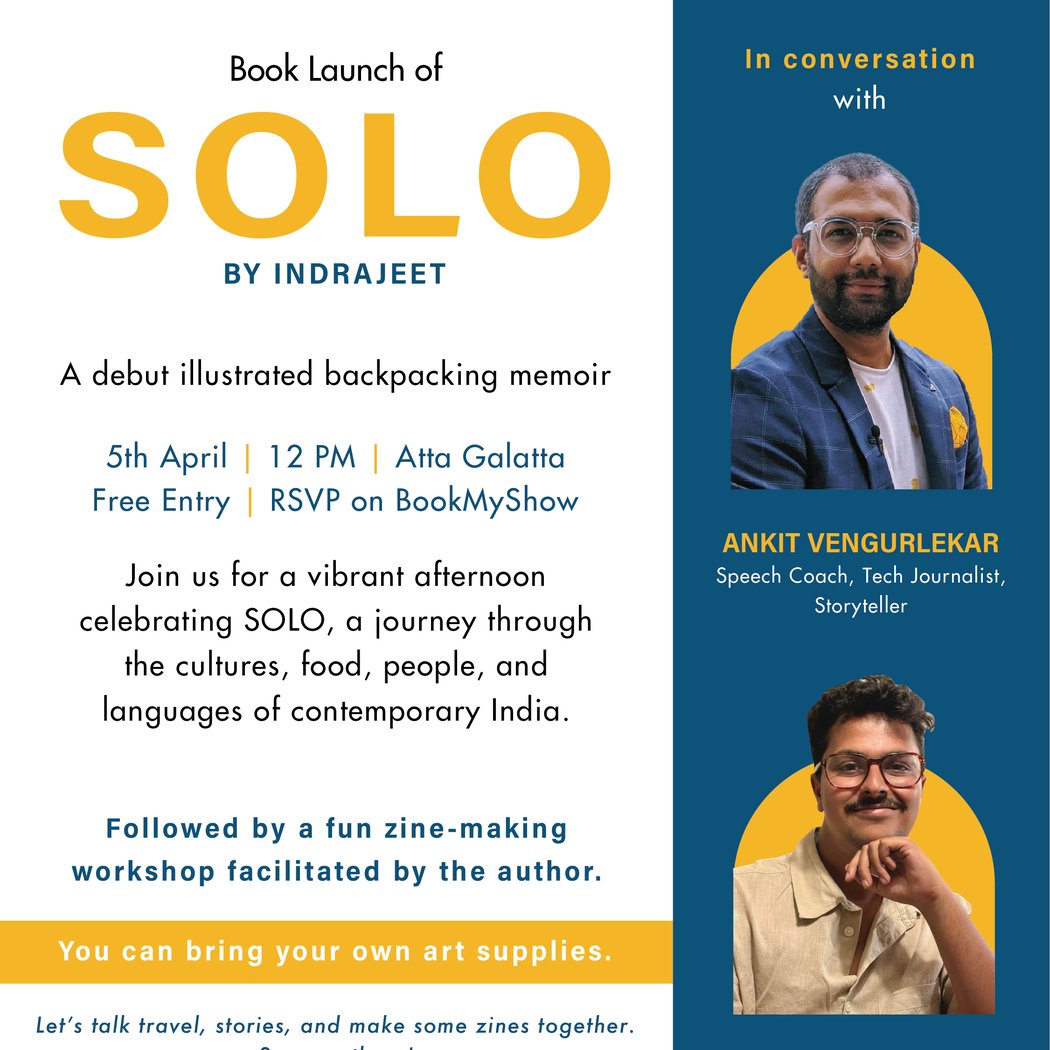 Solo Book Launch 1