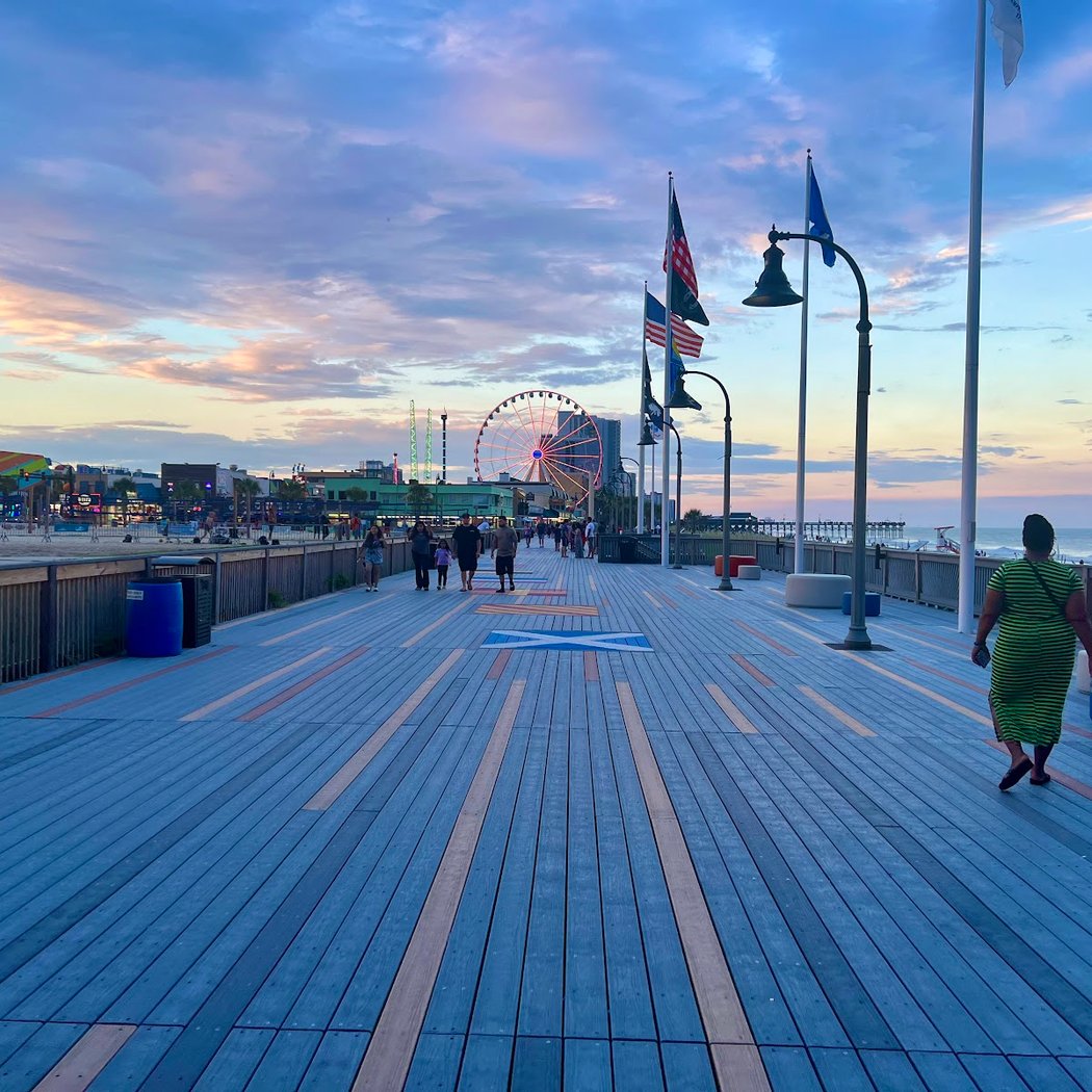 Myrtle Beach Boardwalk and Promenade 1