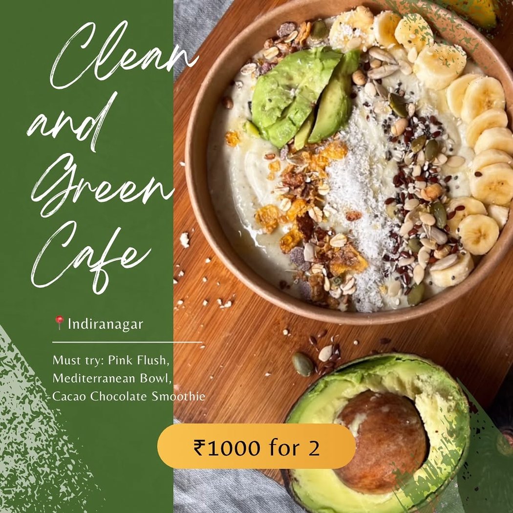 Clean&Green - The Healthy Cafe and Eatery | Health Food Restaurant 1
