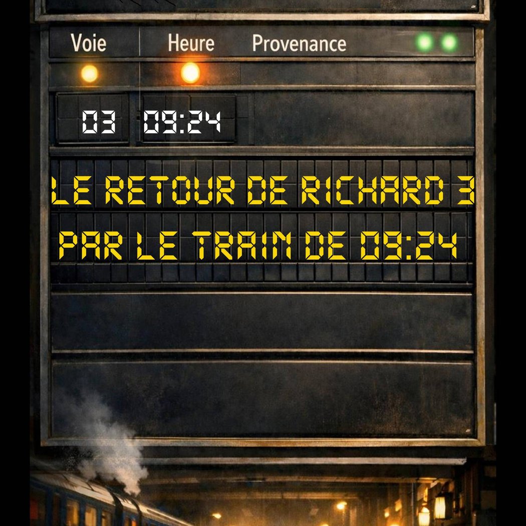 LE RETOUR DE RICHARD 3 PAR LE TRAIN DE 9H24