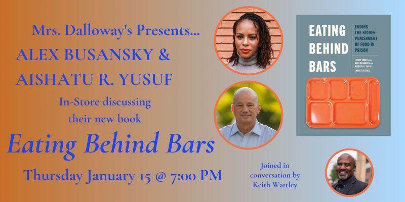 Alex Busansky & Aishatu R. Yusuf Discussing Eating Behind Bars 1