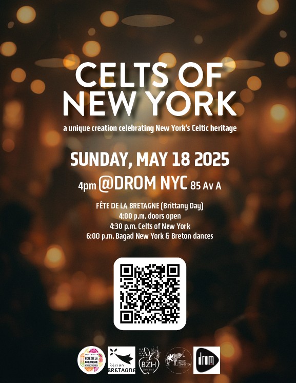 Fête de la Bretagne 2025 – Celts of New York – Kick Off Concert 2